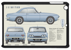 Reliant Scimitar GT Coupe SE4 1964-66 Small Tablet Covers